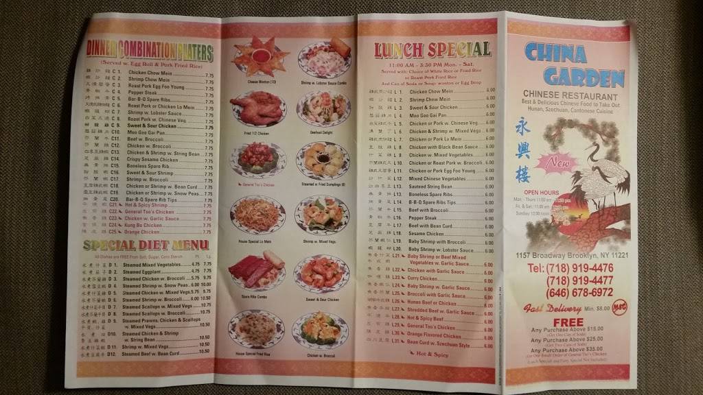 China Garden Delivery Near Me Online Menu Of China Garden Restaurant