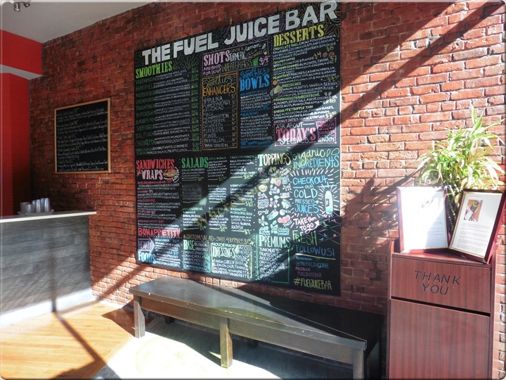 Fuel Juice Bar Restaurant in Brooklyn / Official Menus & Photos