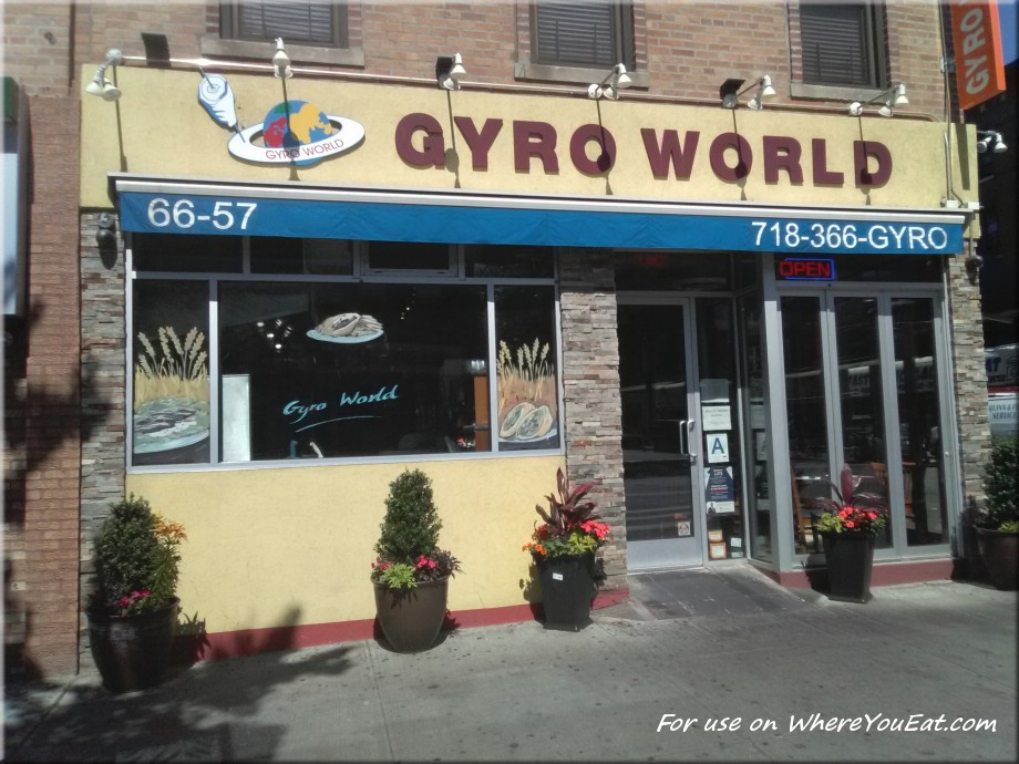Gyro World Restaurant in Queens / Official Menus & Photos