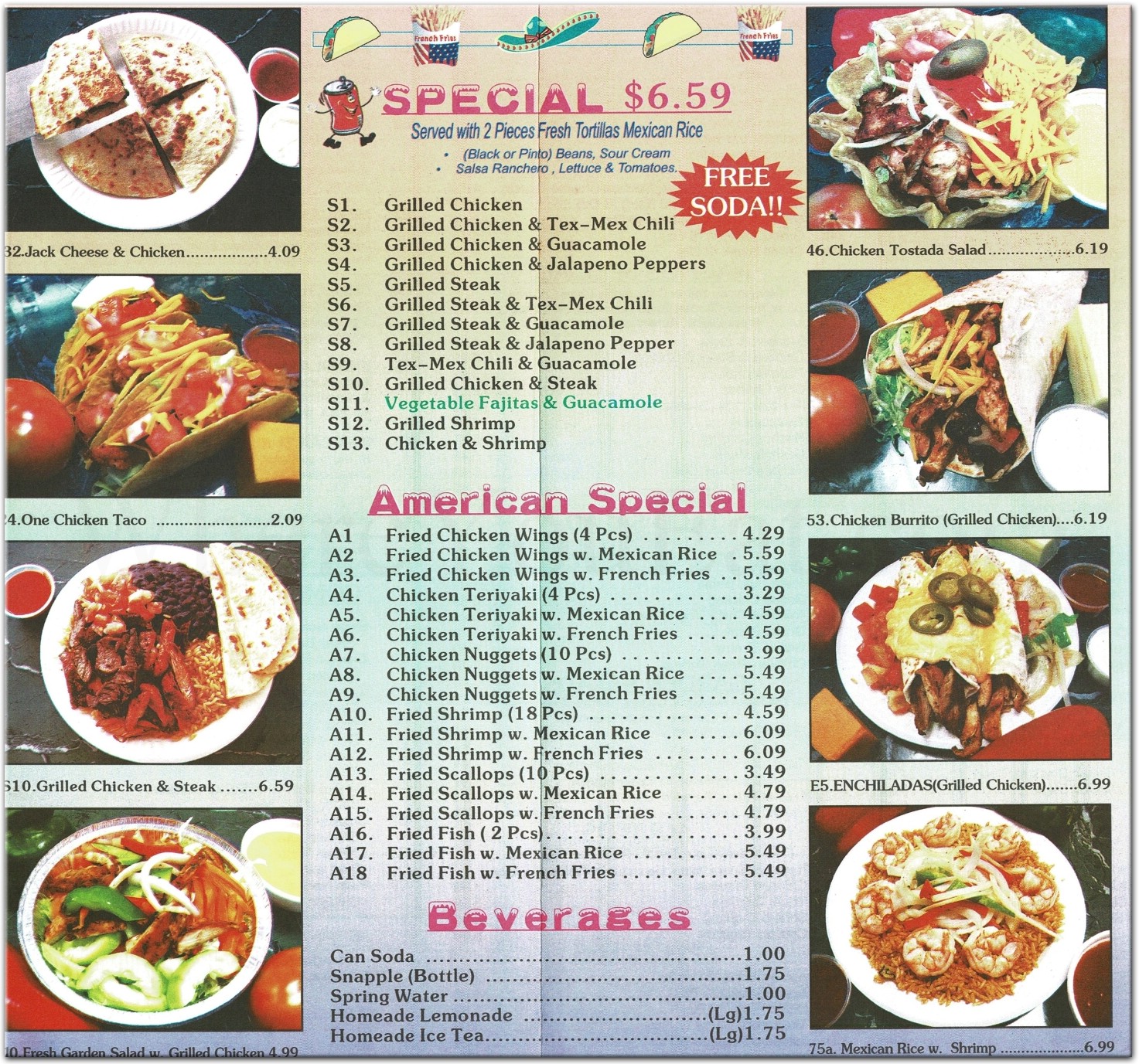 Yummy Taco Restaurant in Brooklyn / Official Menus & Photos