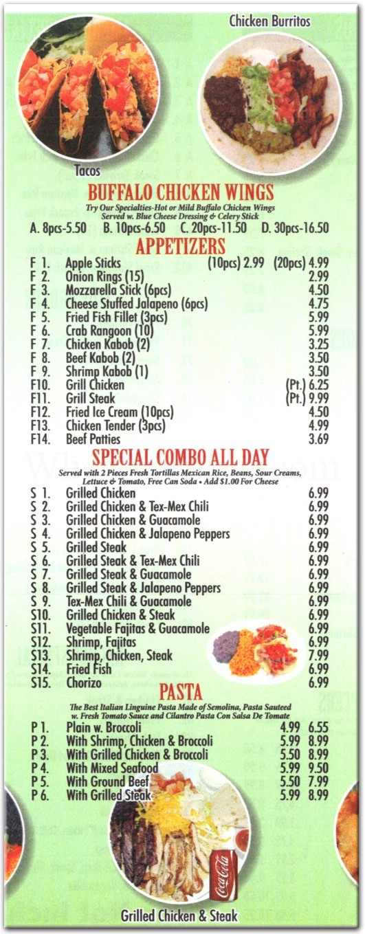 Tortillas King Restaurant in Brooklyn / Official Menus & Photos