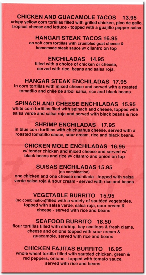 Santa Fe Grill Restaurant in Brooklyn / Official Menus & Photos