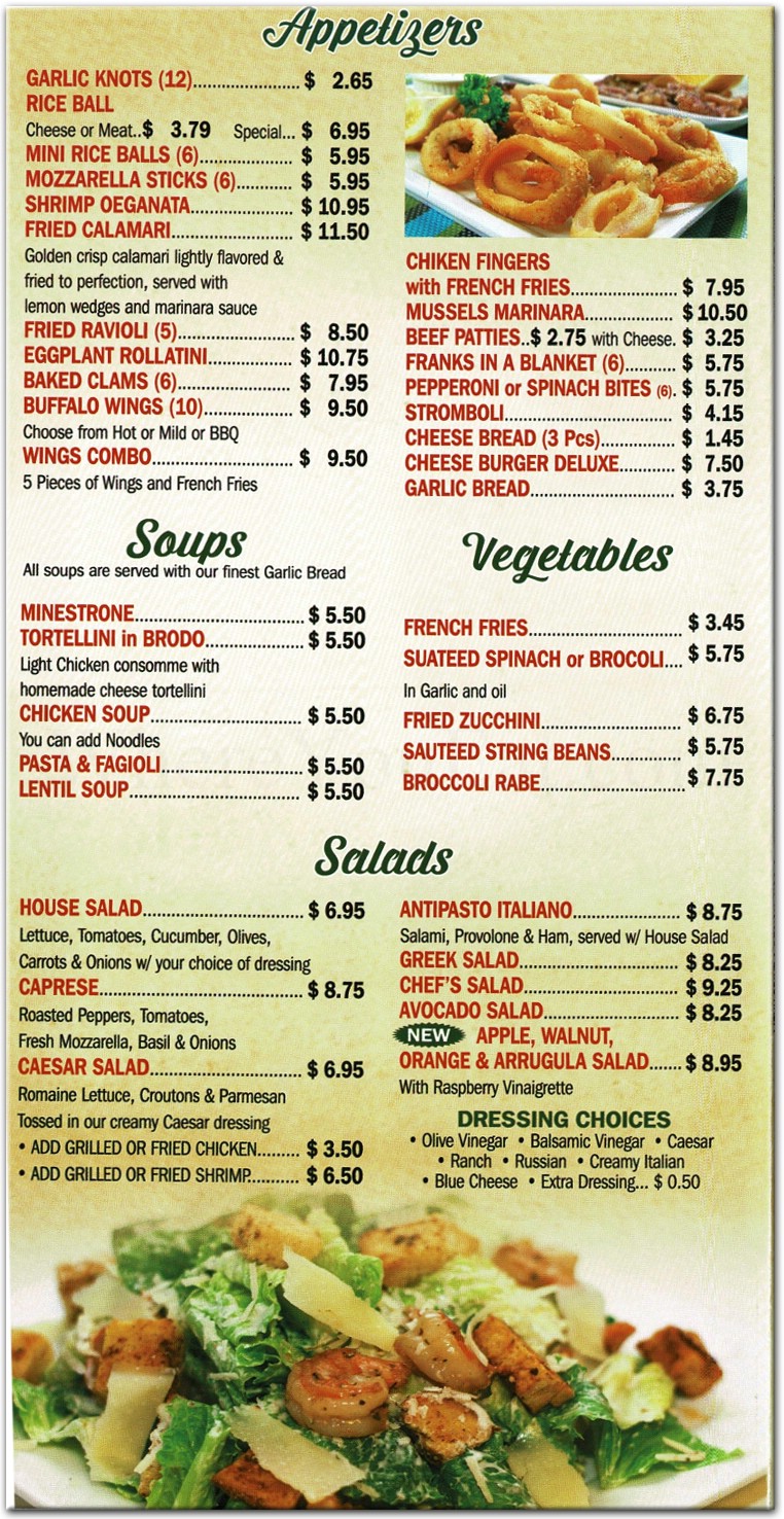 Sofia Pizza Restaurant in Brooklyn / Official Menus & Photos