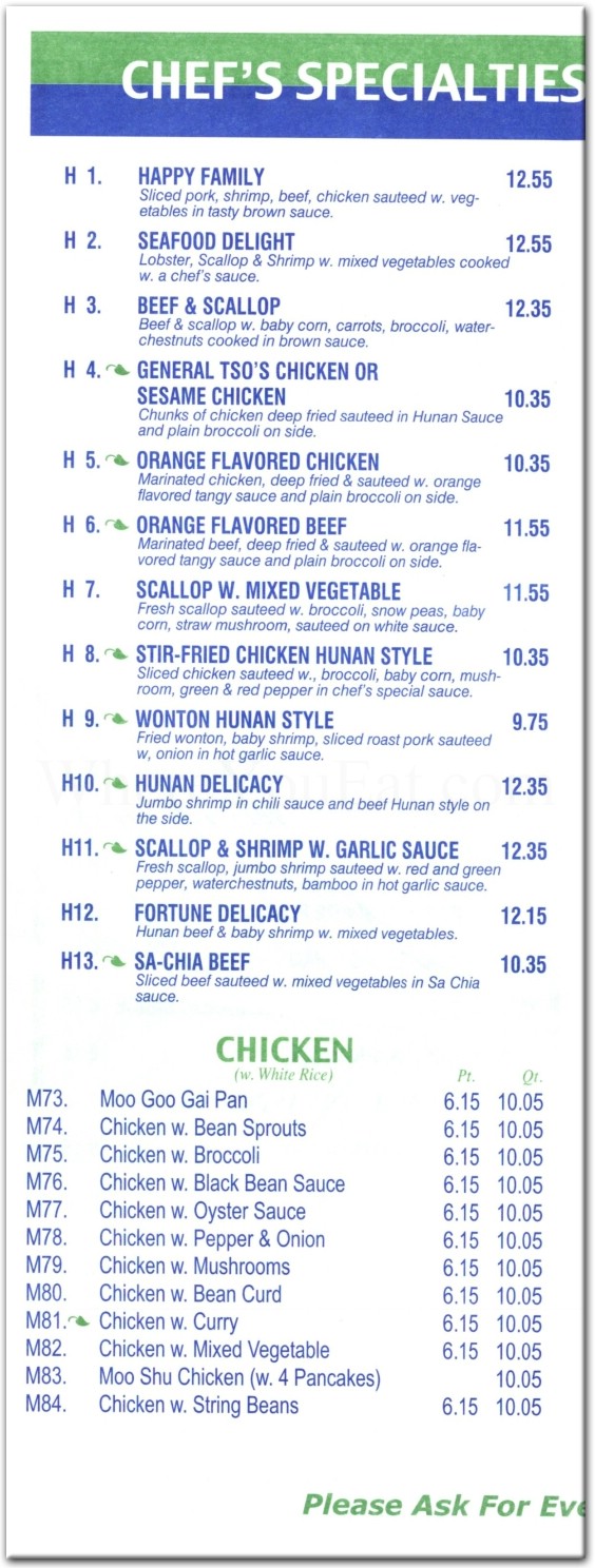Fortune Cookies Restaurant in Brooklyn / Official Menus & Photos