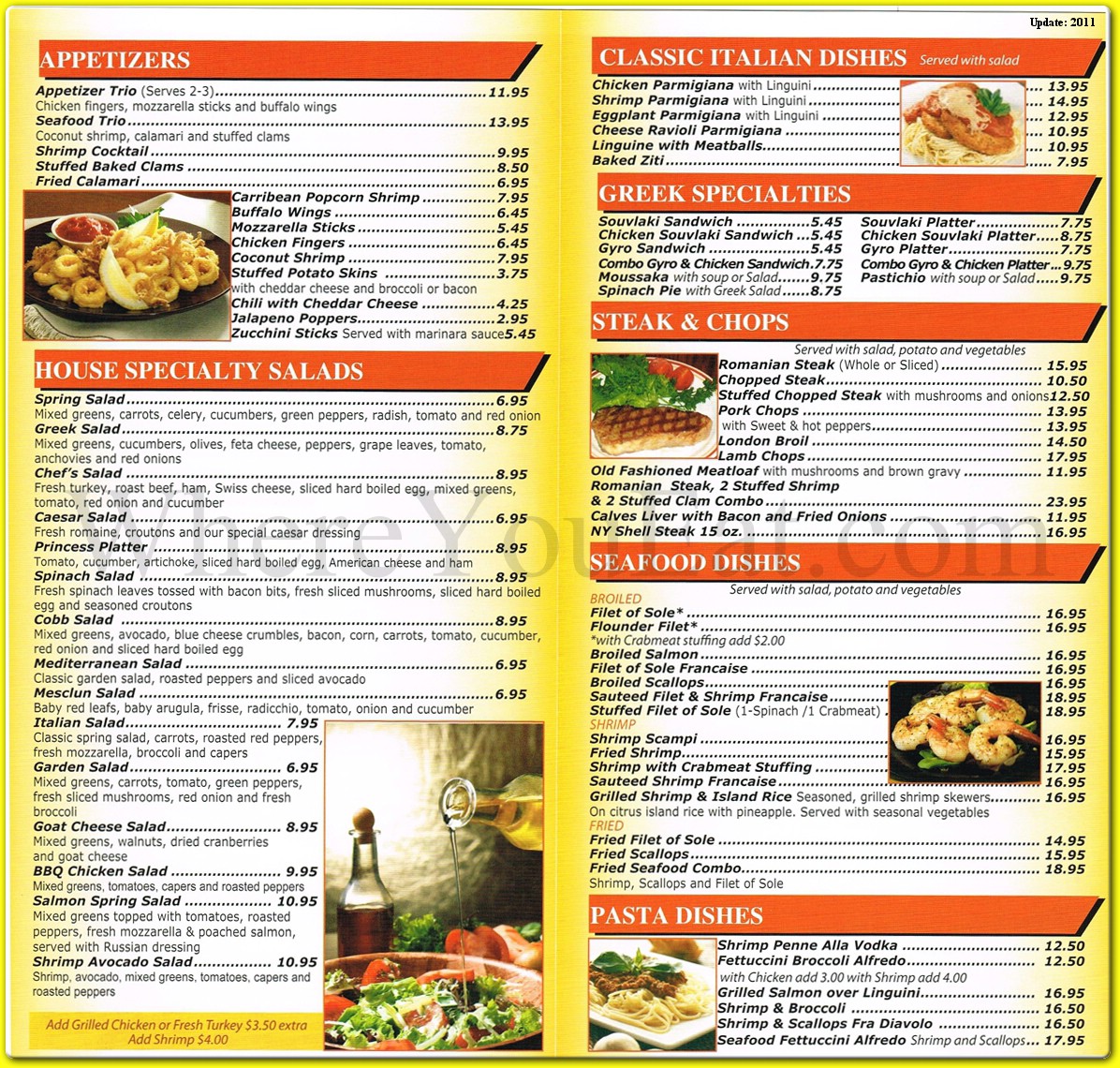 Sunset Diner Restaurant in Brooklyn / Official Menus & Photos