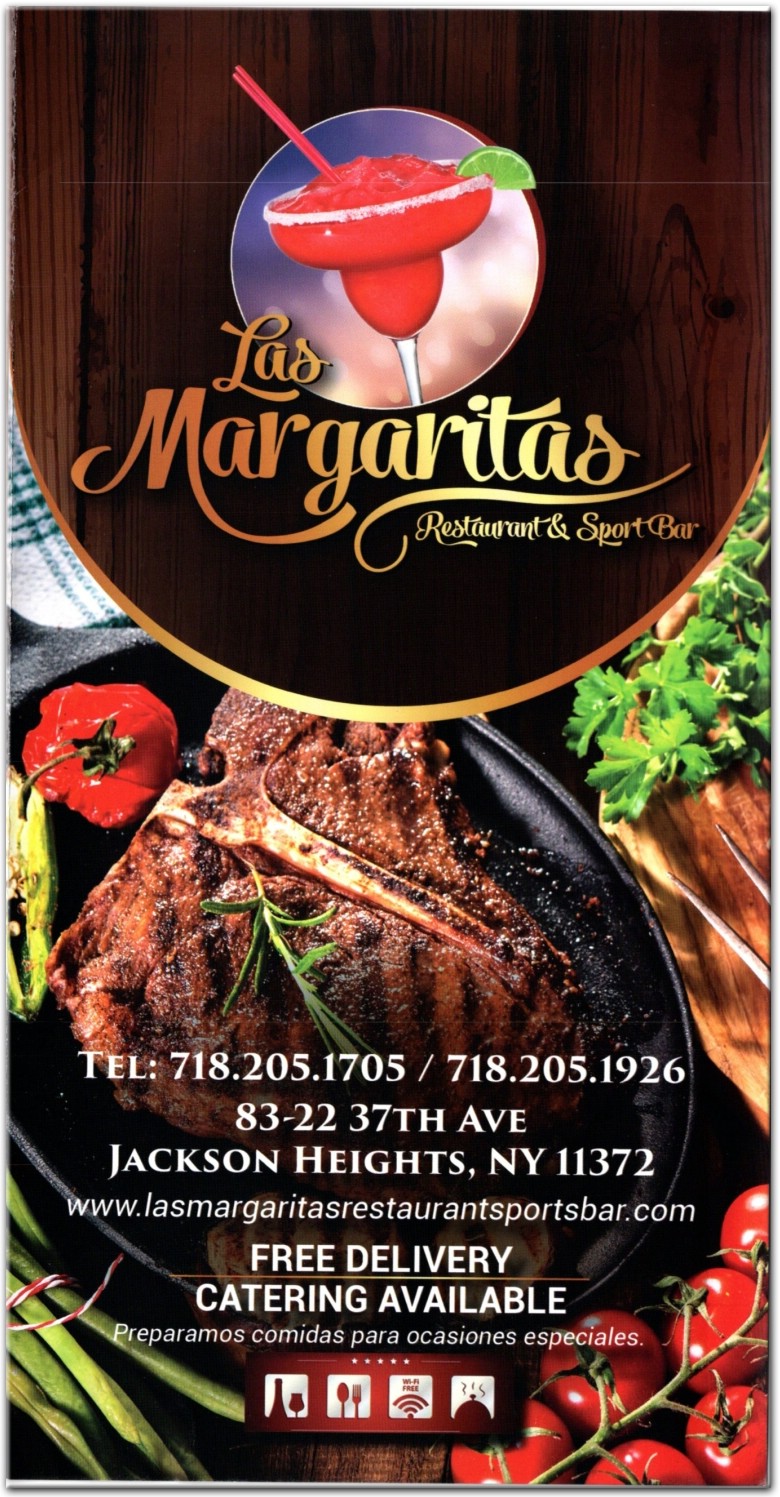 Las Margaritas Restaurant in Queens / Official Menus & Photos