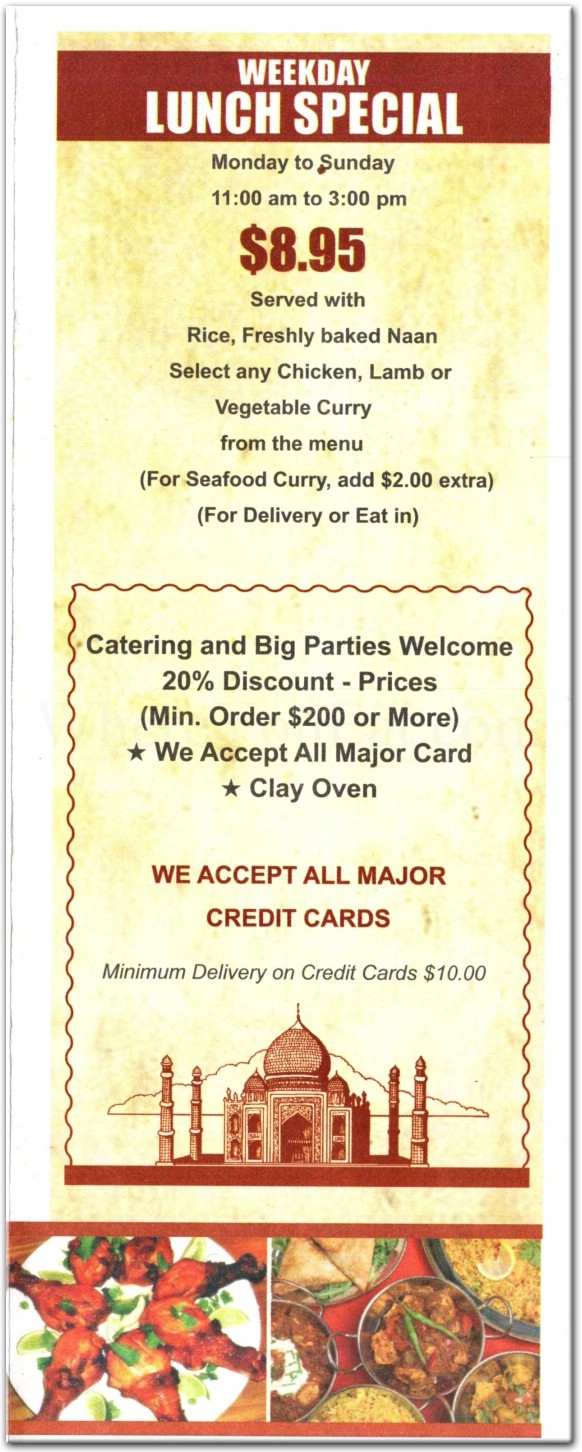 Desi Grill Restaurant in Brooklyn / Official Menus & Photos