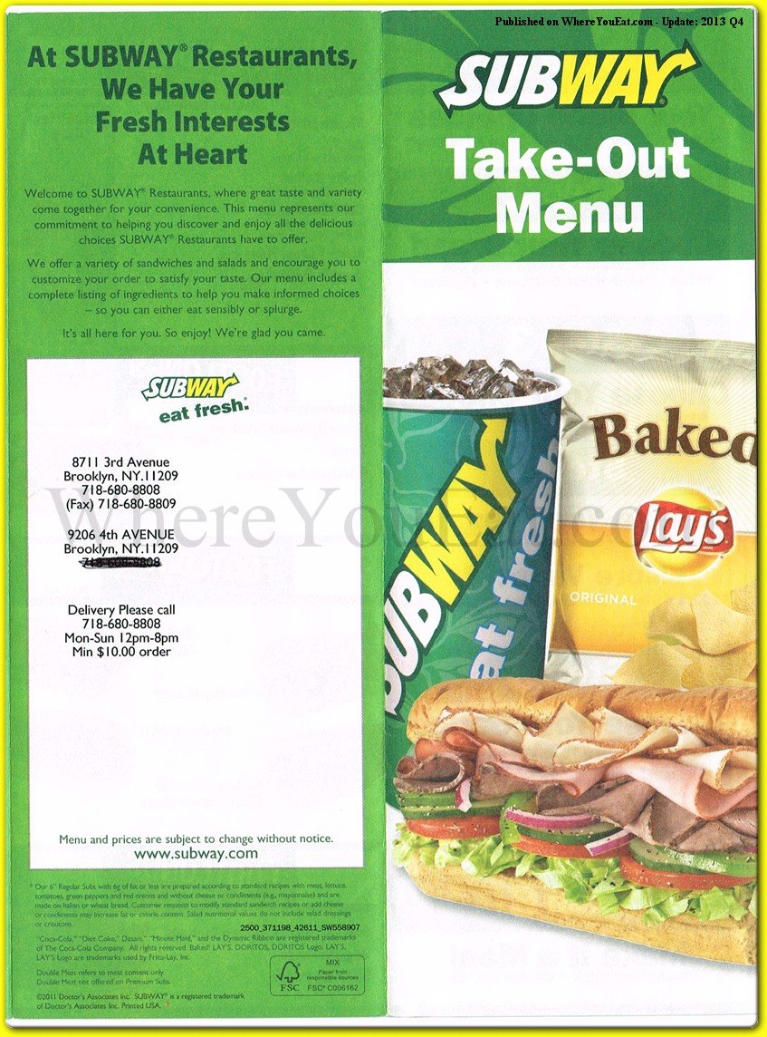 subway-restaurant-in-brooklyn-official-menus-photos