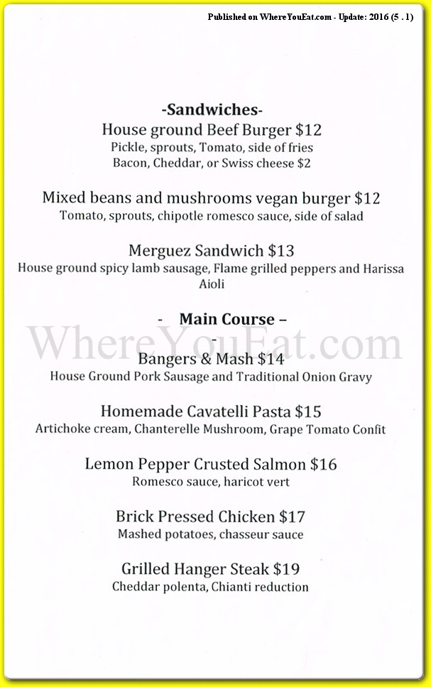 Baron's Restaurant in Brooklyn / Official Menus & Photos