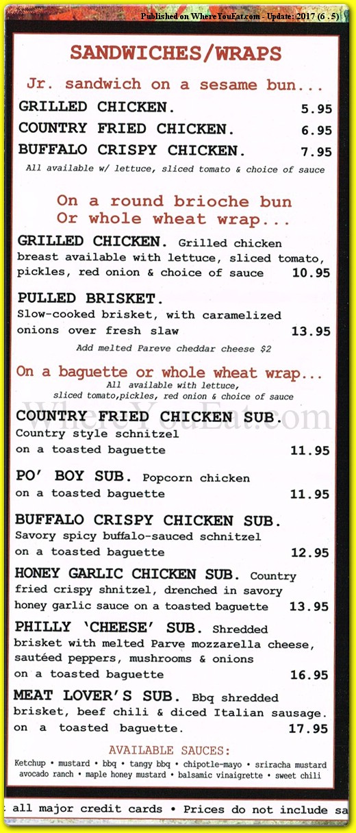 The Canteen Restaurant in Brooklyn / Official Menus & Photos