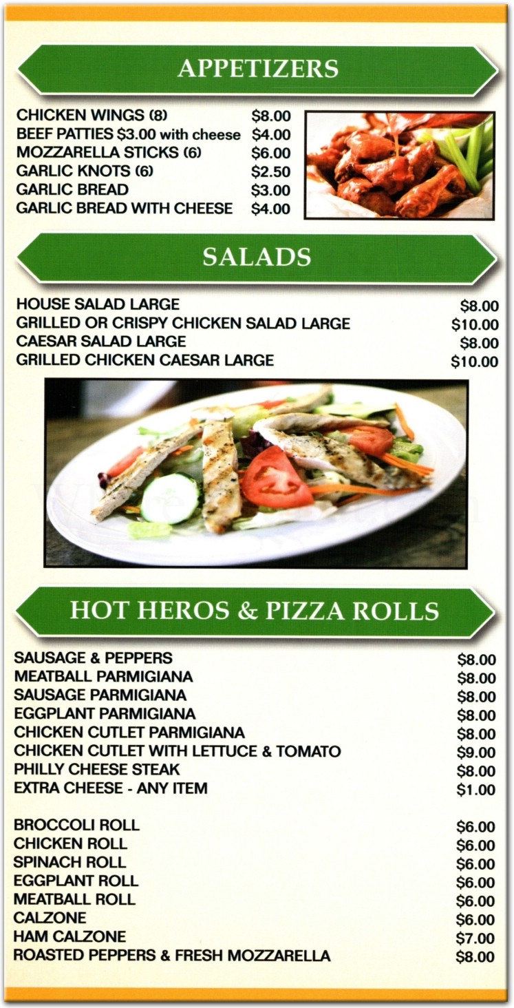 Dominicks Pizzeria Restaurant in The Bronx / Official Menus & Photos