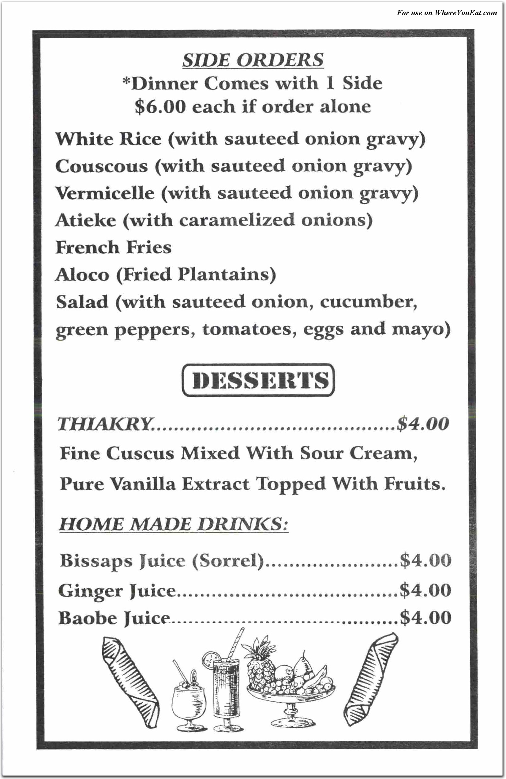 Fouta halal restaurant in the bronx menus photos