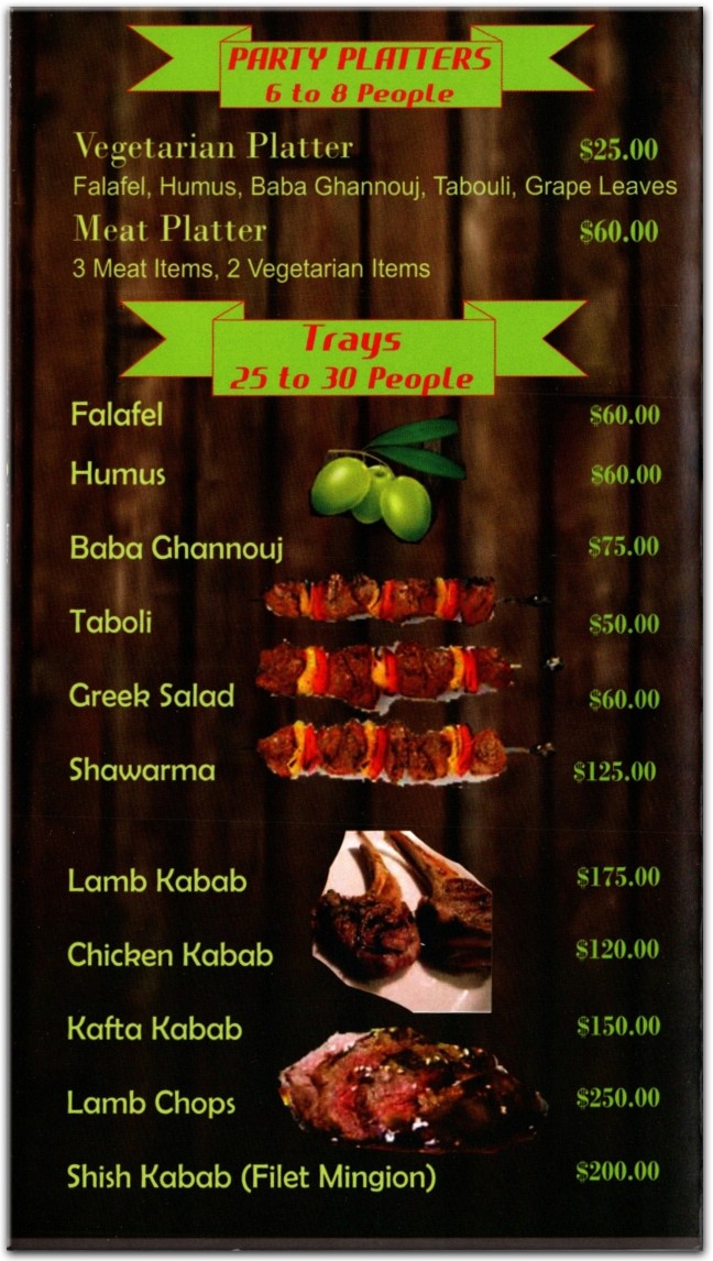 Green Olive Restaurant in Queens / Official Menus & Photos