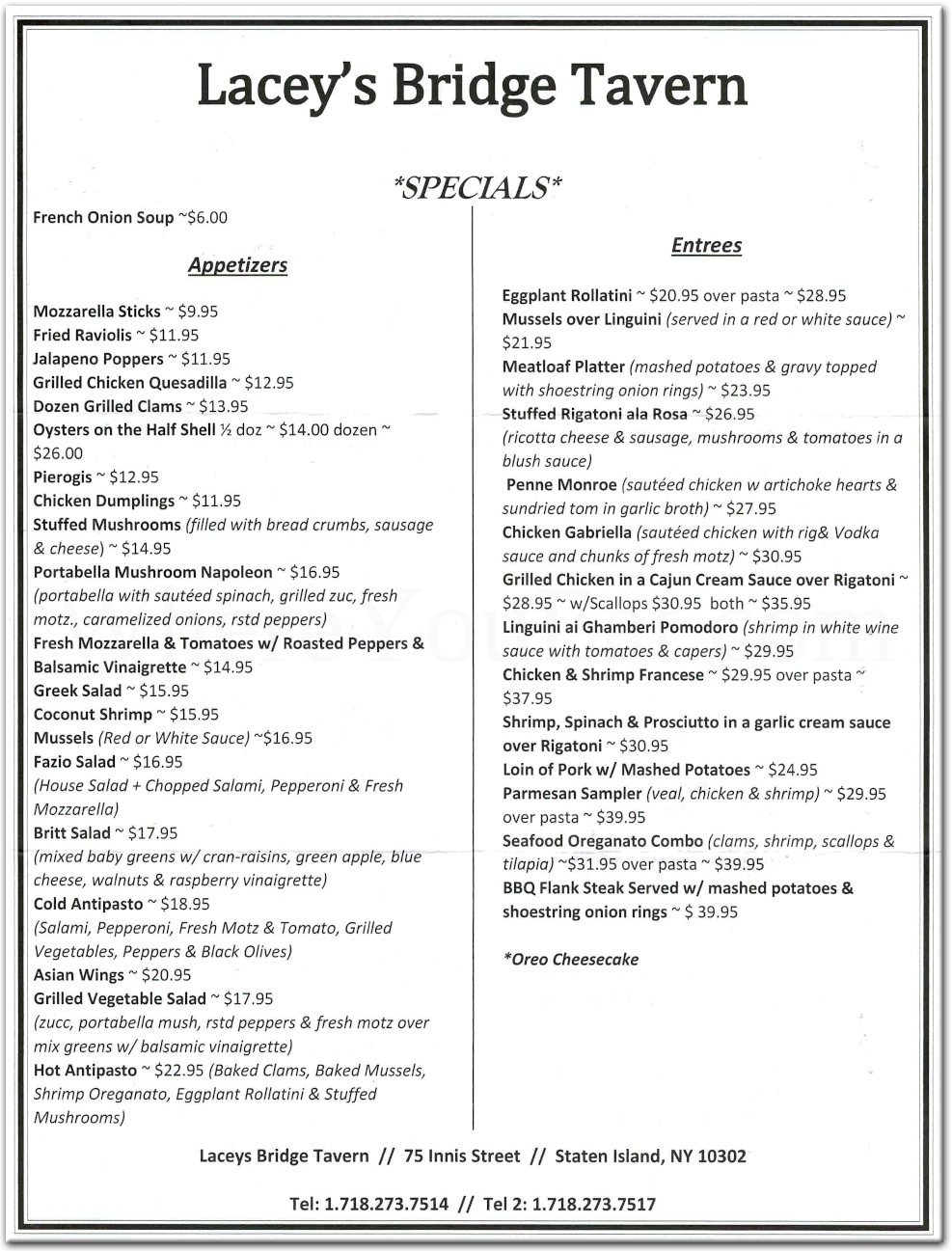 lacey-s-bridge-tavern-restaurant-in-staten-island-official-menus-photos