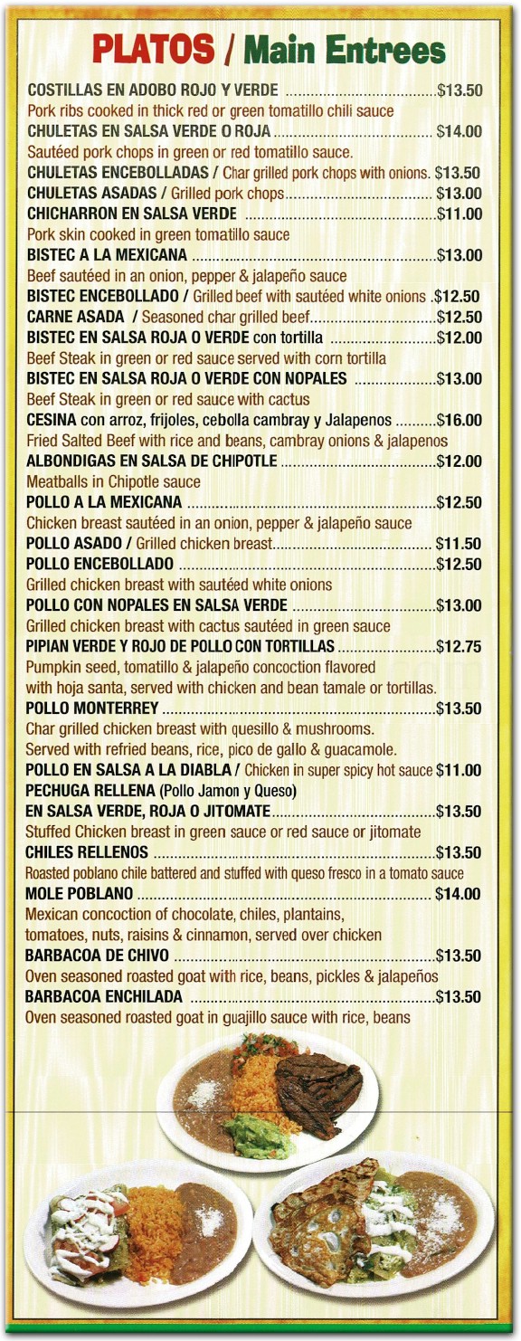 Jalapenos Restaurant in Brooklyn / Official Menus & Photos