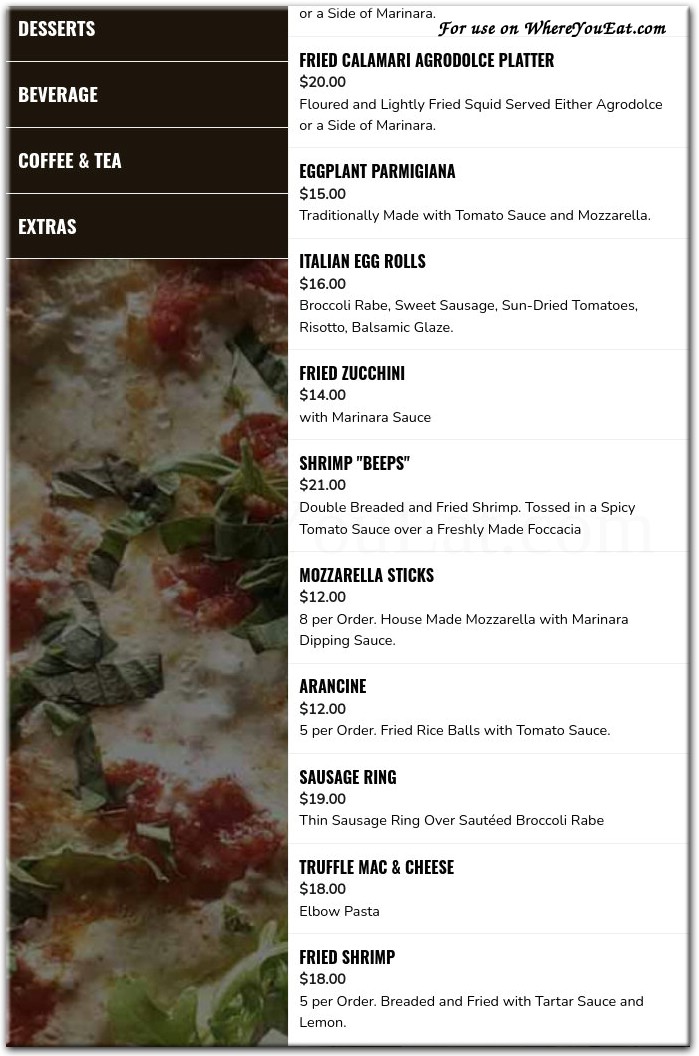 Campania Richmond Ave Restaurant in Staten Island / Official Menus & Photos