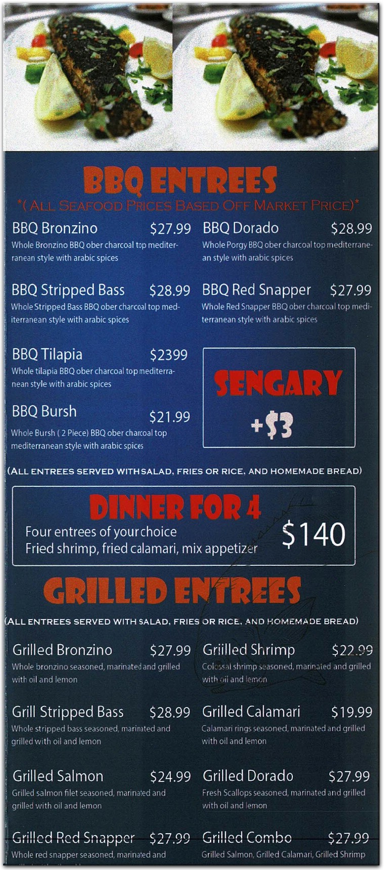 Istakoza Restaurant in Brooklyn / Official Menus & Photos